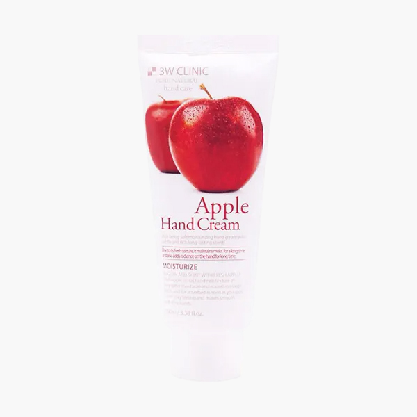 3W Clinic Moisturizing Apple Hand Cream, 100мл
