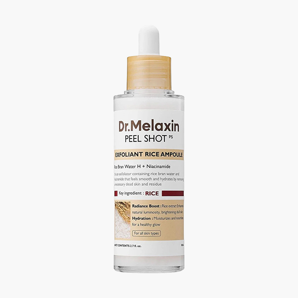 Dr.Melaxin Peel Shot Exfoliating White Rice Ampoule, 80мл