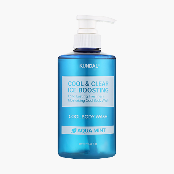 Kundal Cool Clear Ice Boosting Cool Body Wash Aqua Mint, 500мл