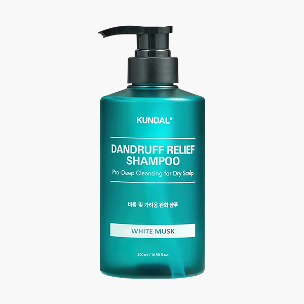 Kundal Dandruff Relief Pro-Deep Cleansing Shampoo White Musk, 500мл