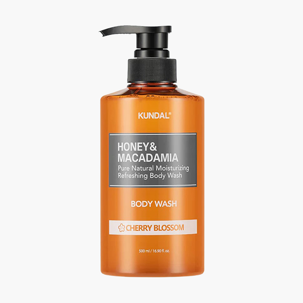 Kundal Honey Macadamia Pure Body Wash Cherry Blossom, 500мл