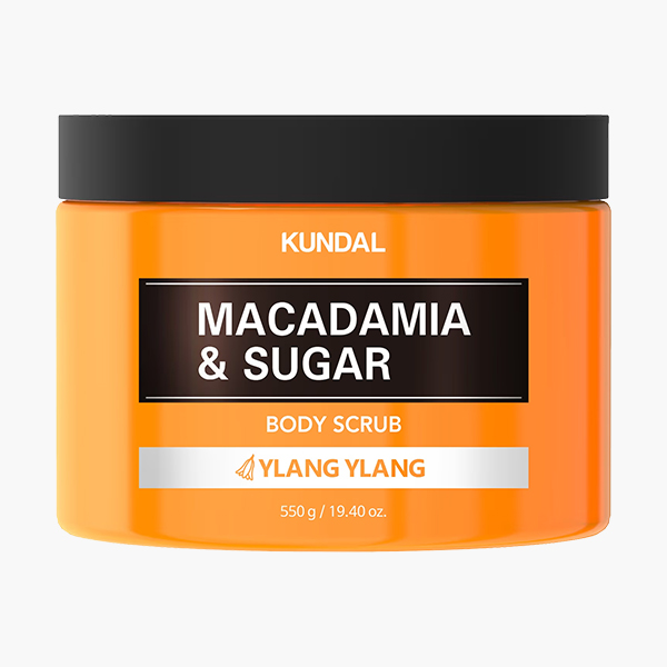 Kundal Macadamia Sugar Body Scrub Ylang Ylang, 550гр