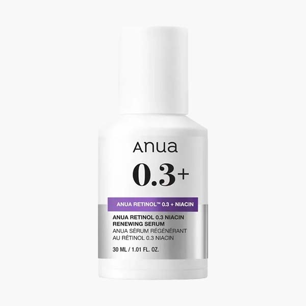 Anua Retinol 0.3+ Niacin Renewing Serum, 30мл