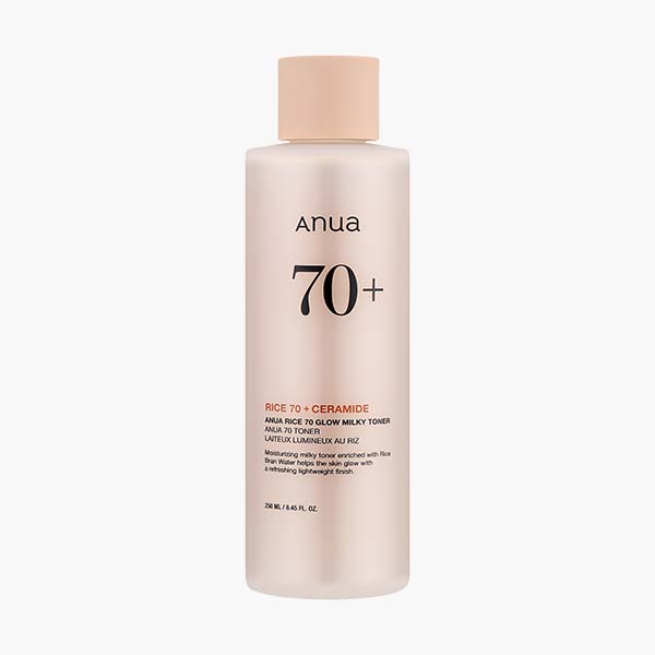 Anua Rice 70 Glow Milky Toner, 250мл