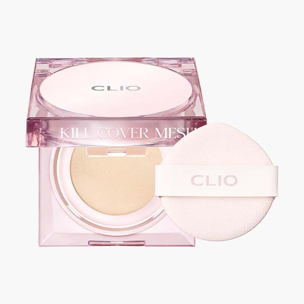 CLIO Kill Cover Mesh Glow Cushion SPF 50+ PA++++ 3-BY Linen, 15гр*2